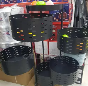 Steel Rotating Vegetable Rack