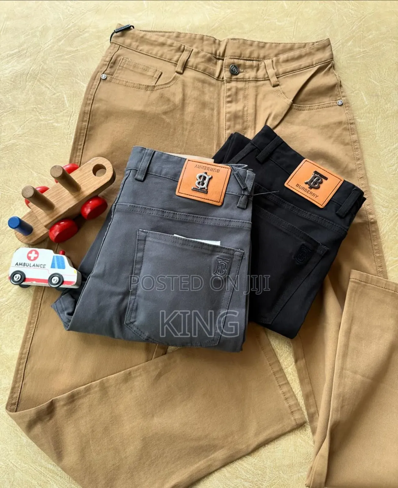 High End Premium Kaki Pants