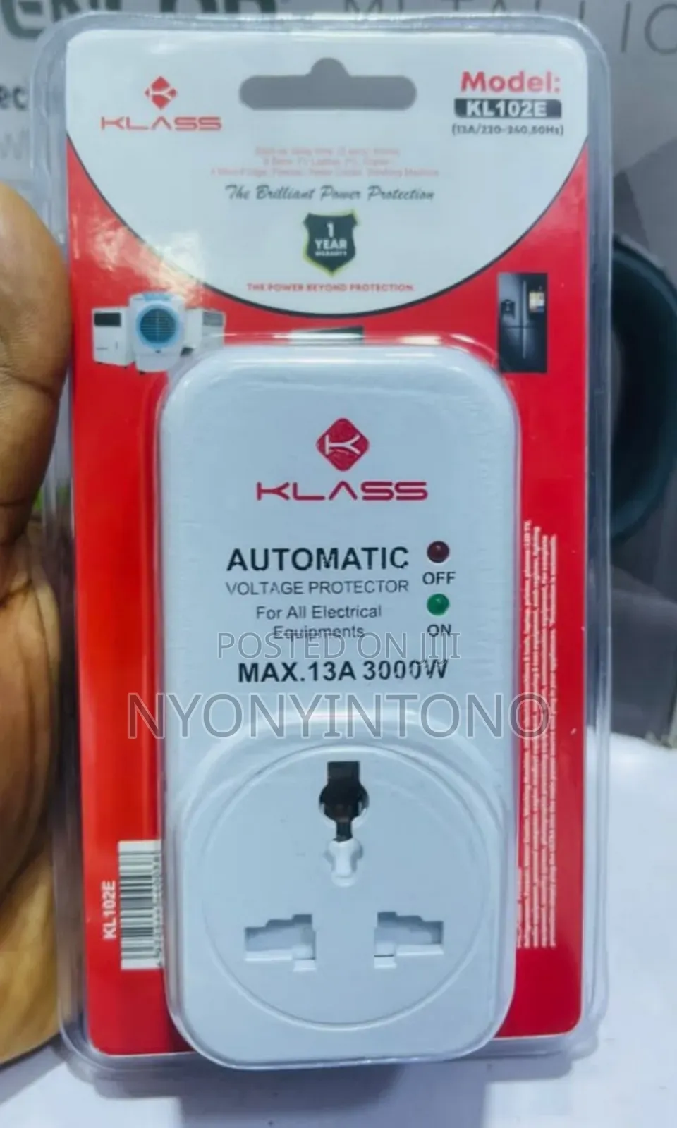 Klass Automatic Voltage Power Guard.