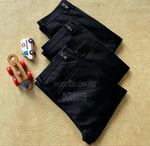 Black Premium Kaki Pants