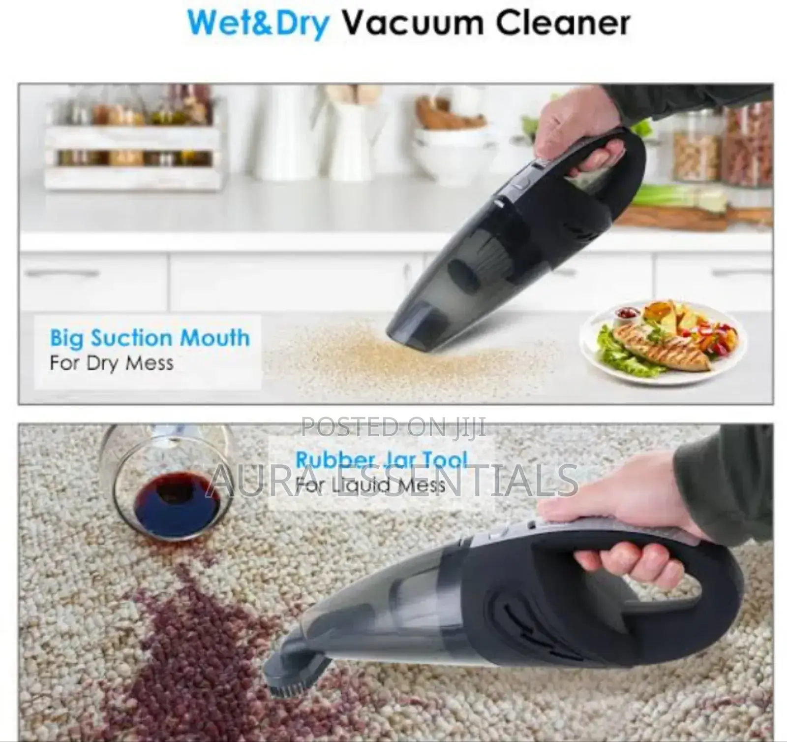 New Silent Handheld Vacuum Cleaner