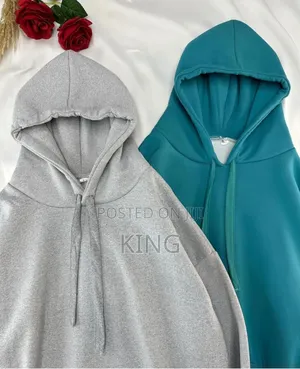 Grey-Green Hoodie Jumper