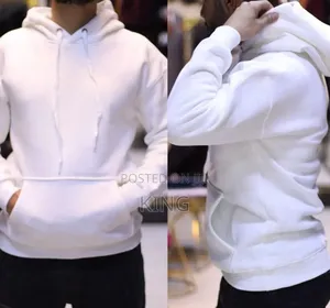 White Warmer Hoodie Jumper