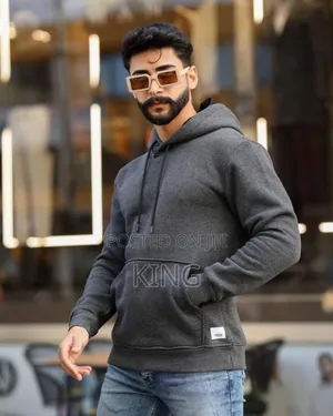 Dark Grey Hoodie Jumper.