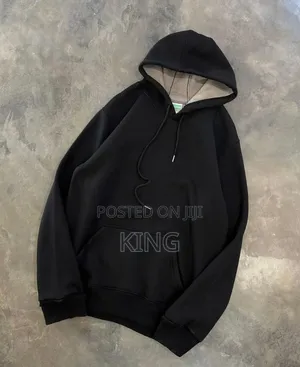 Thicker Black Hoodie Jumper