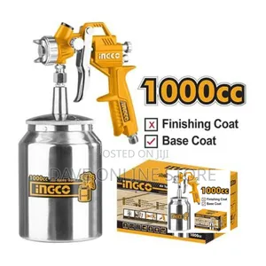 INGCO Air Spray Gun - Silver, Orange