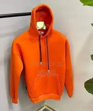 Orange Warm Hoodie Jumper