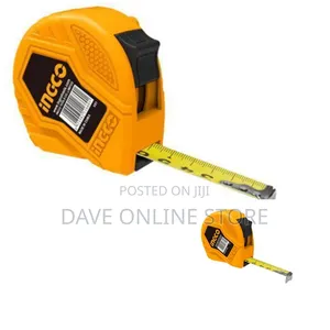 INGCO HSMT0833 Ingco Steel Measuring Tape - Yellow