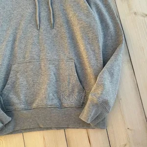 Hoodie Jumper. Light Grey Fit