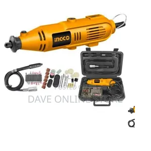 INGCO Mini Grinder Voltage:220-240v~50/60hz 130W - Orange,