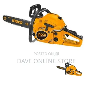 INGCO Gasoline Chain Saw - Orange / Black