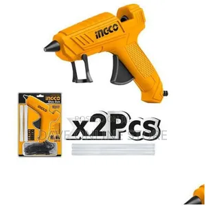 INGCO Glue Gun Volts:220-240v~50/60hz - Orange, Black