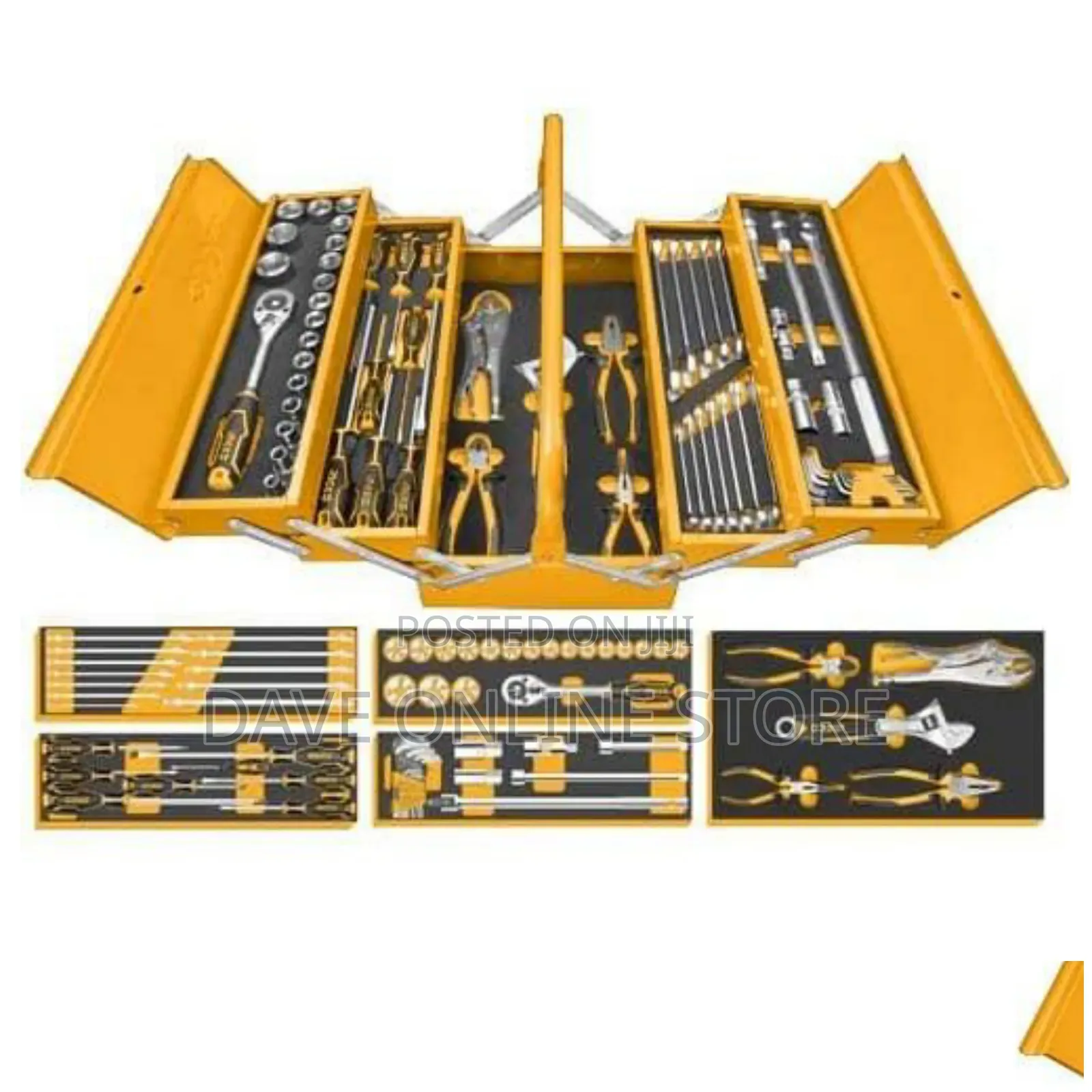 INGCO 59 PCS Tool Chest Set - Orange