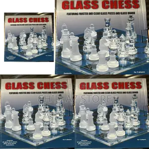Brand Glass Chess Board Game