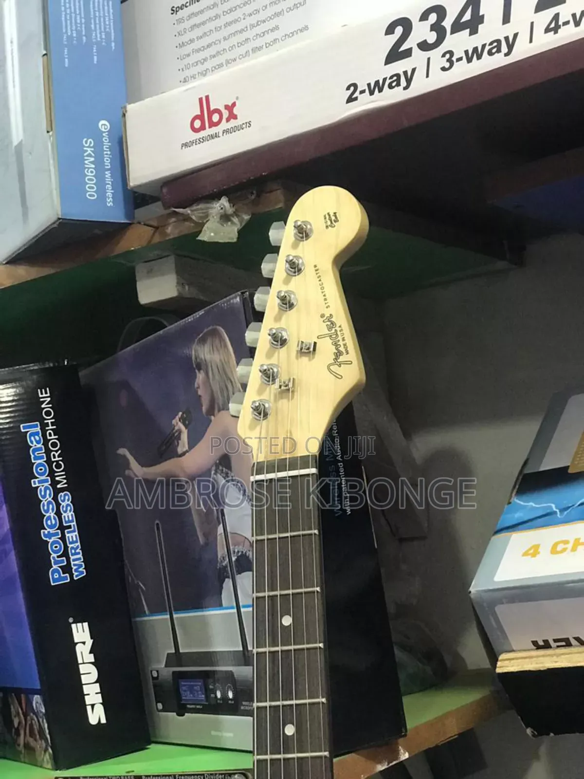 New STATOCASTER Fender Multicolored Solo Electric Guitars.