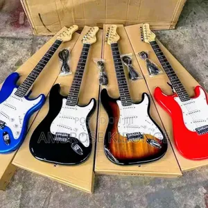 New STATOCASTER Fender Multicolored Solo Electric Guitars.