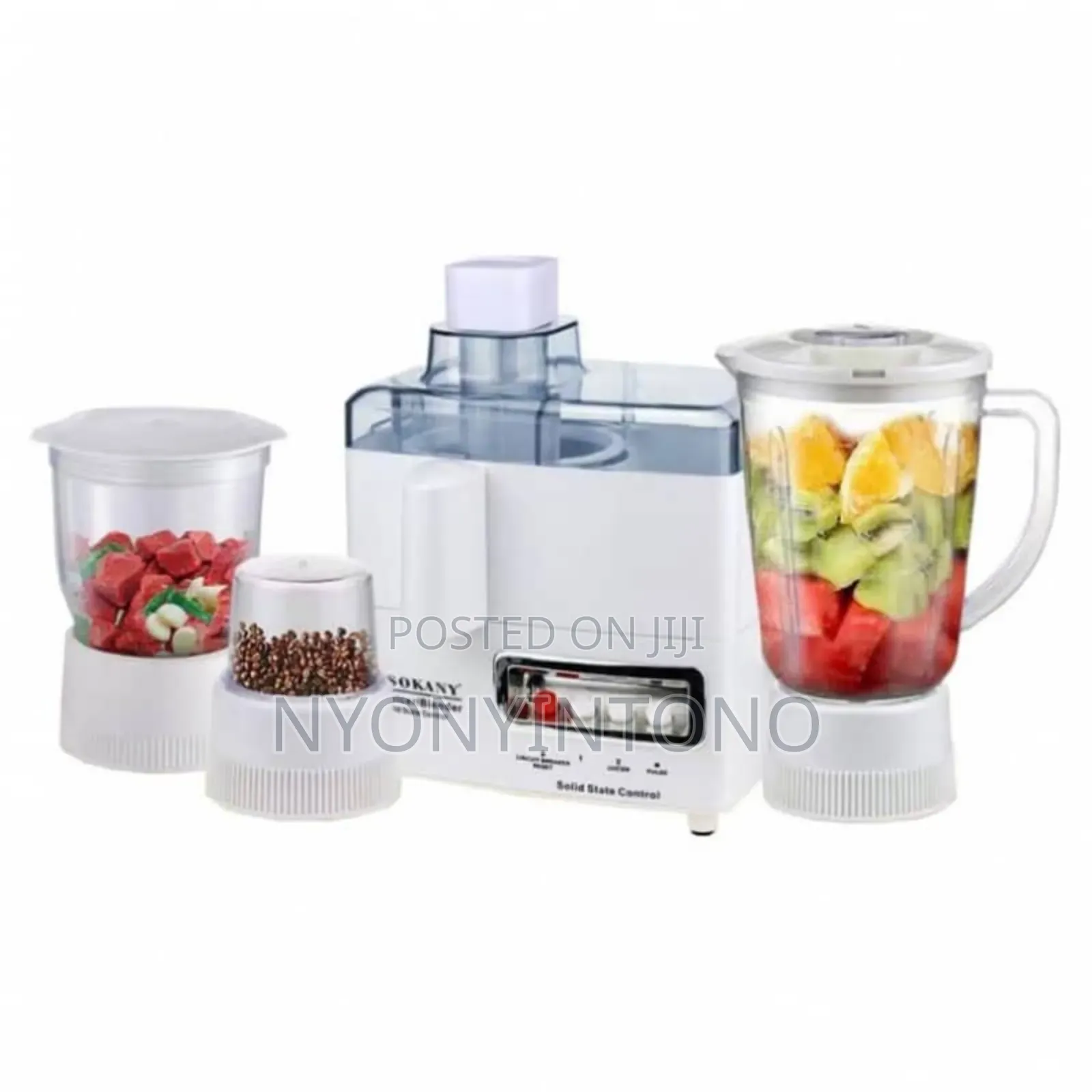Sokany 4 in 1 Food Processor.