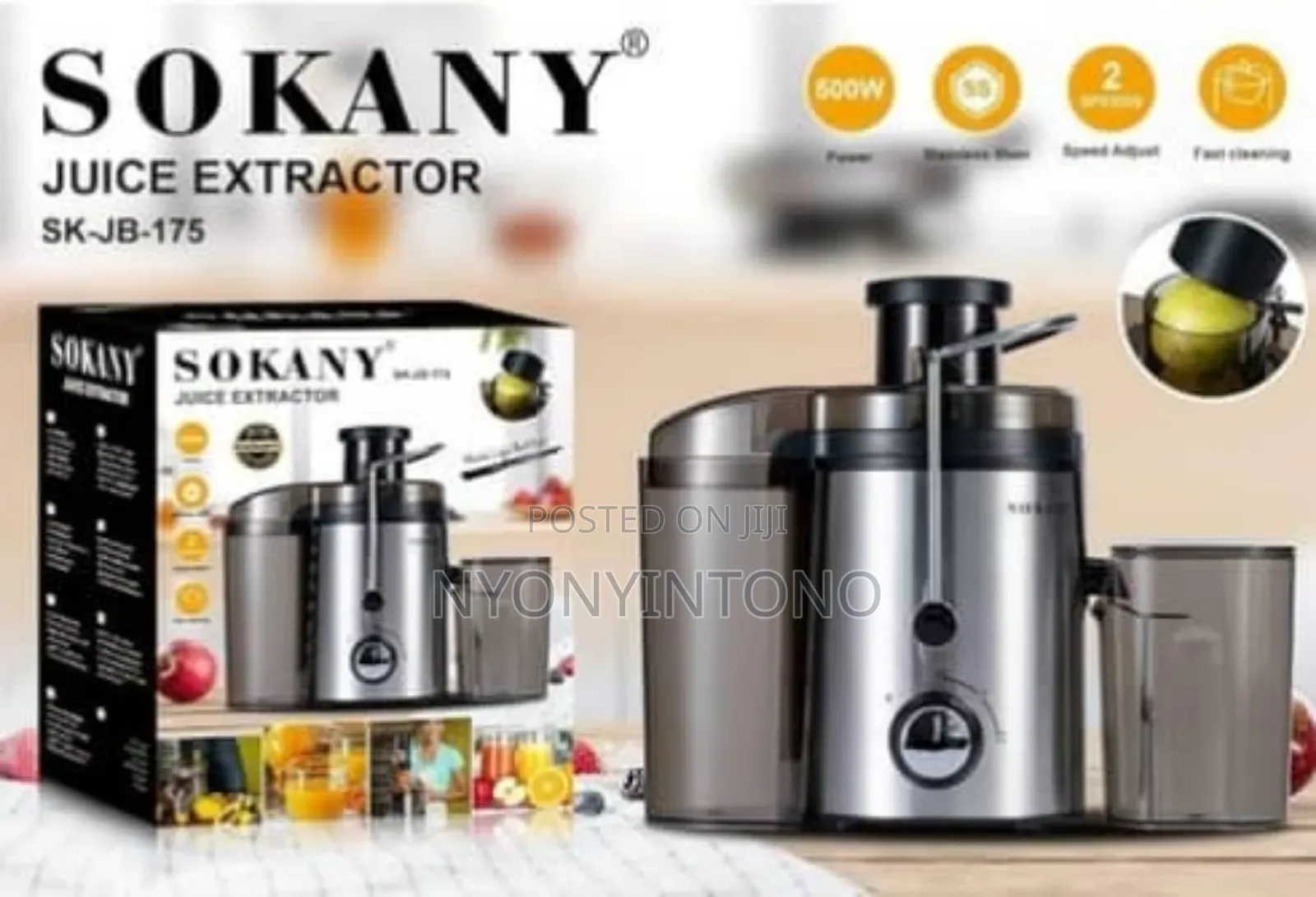 Sokany Juice Extractor.