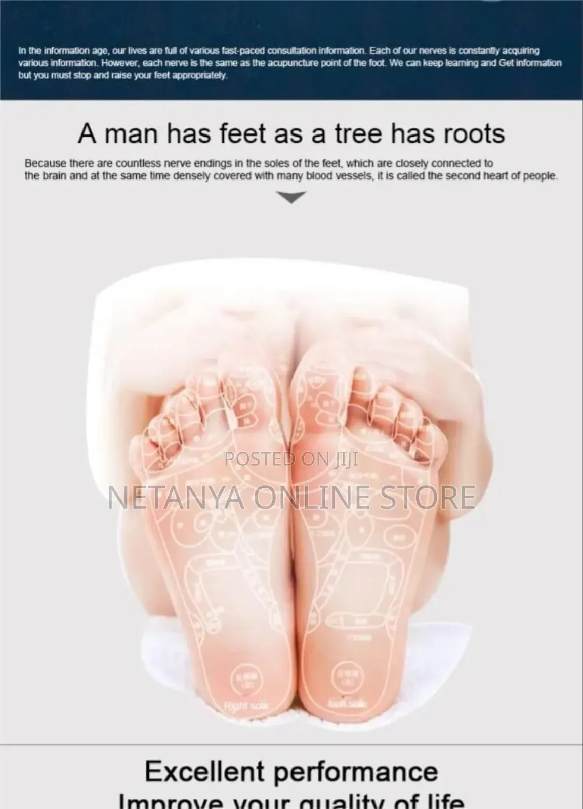 New Electric Ems Foot Massager