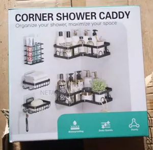 5pcs Corner Shower Rack