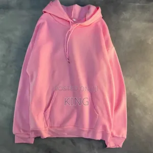 Pink' Hoodie Jumper