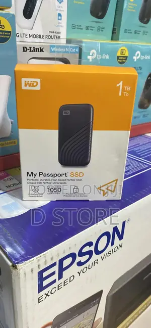 1TB External SSD My Passport WD