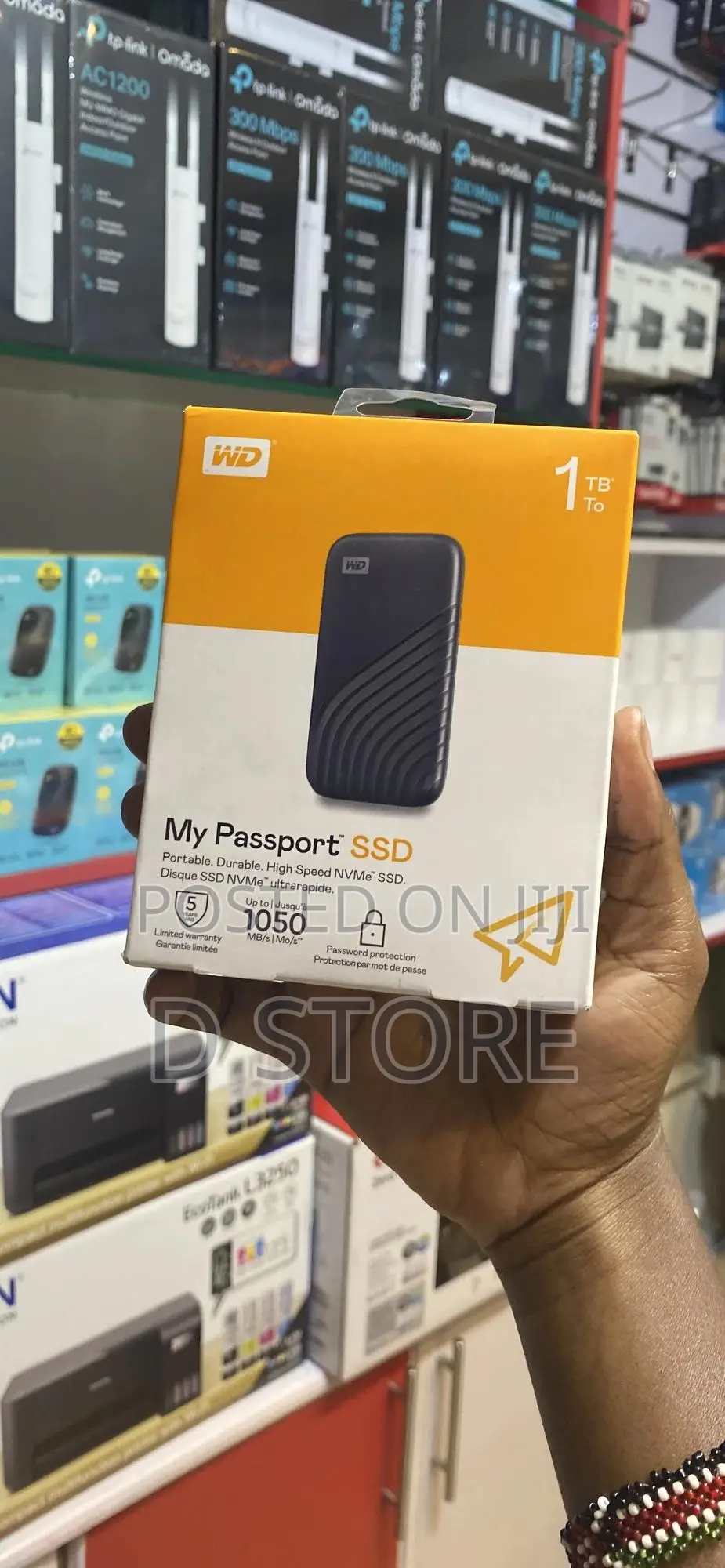 1TB External SSD My Passport WD