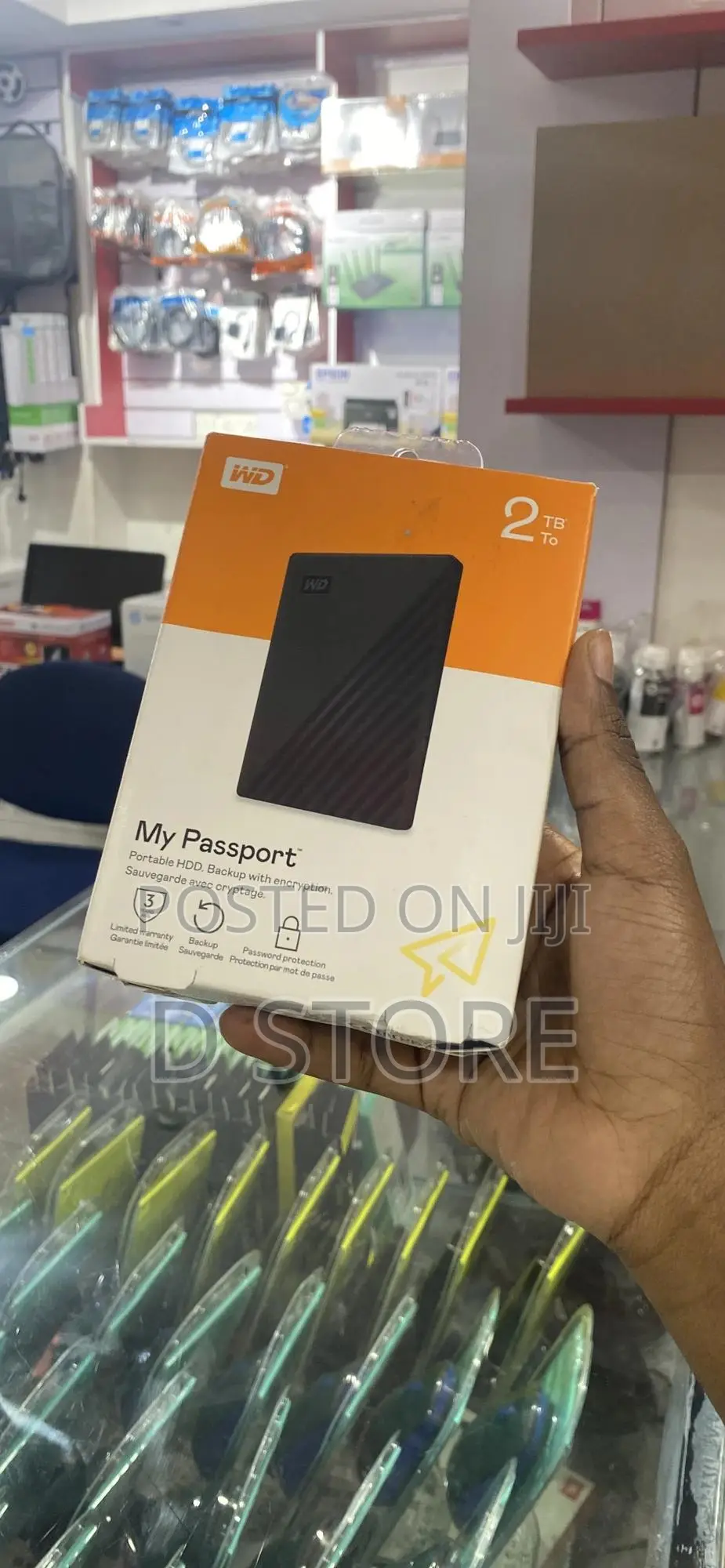 2tb Portable HDD My Passport Wd