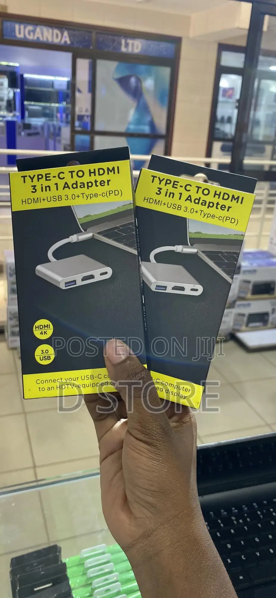TYPE-C TO HDMI 3 in 1 Adapter