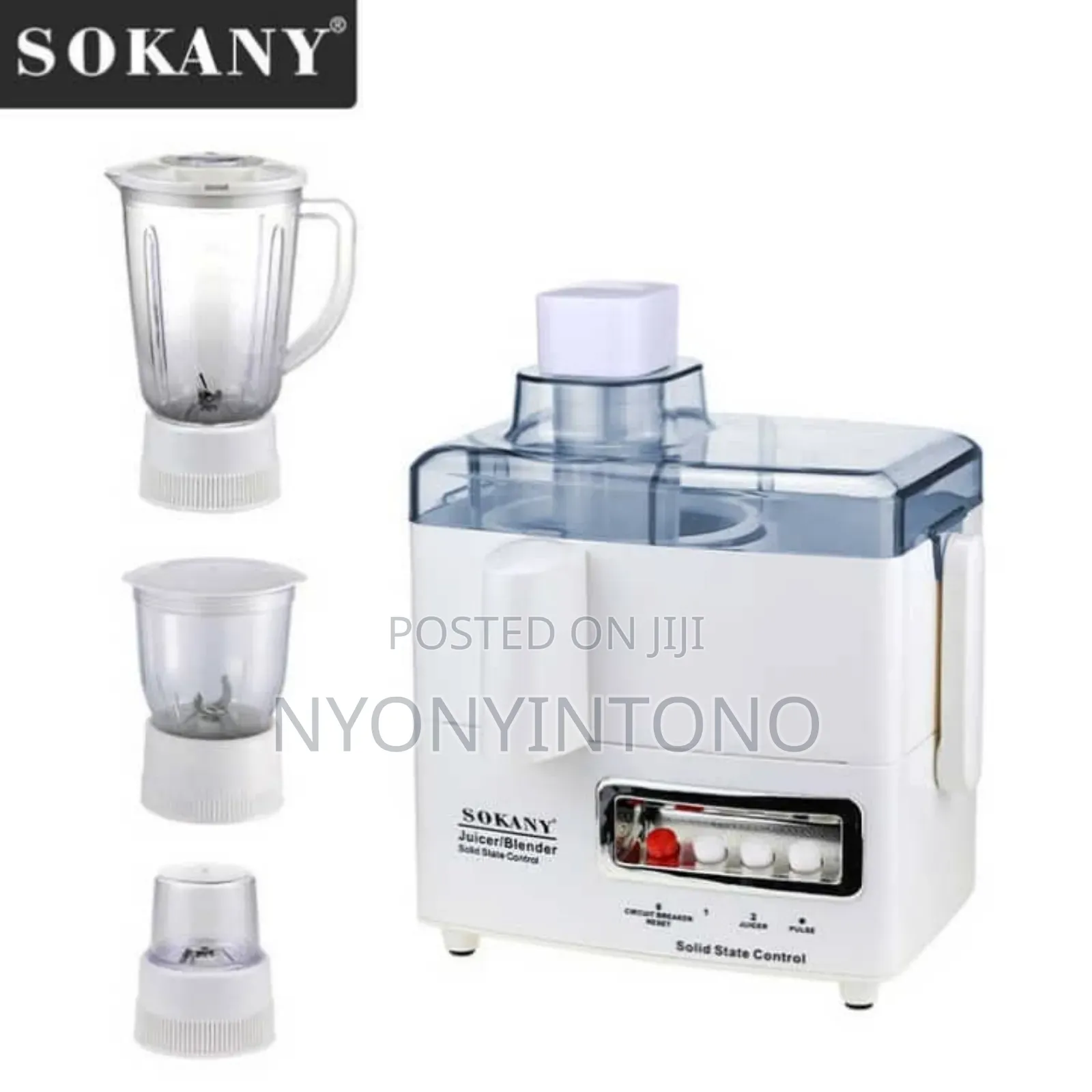 Sokany Heavy Duty Juice Extractor Blender, Mincer Grinder.