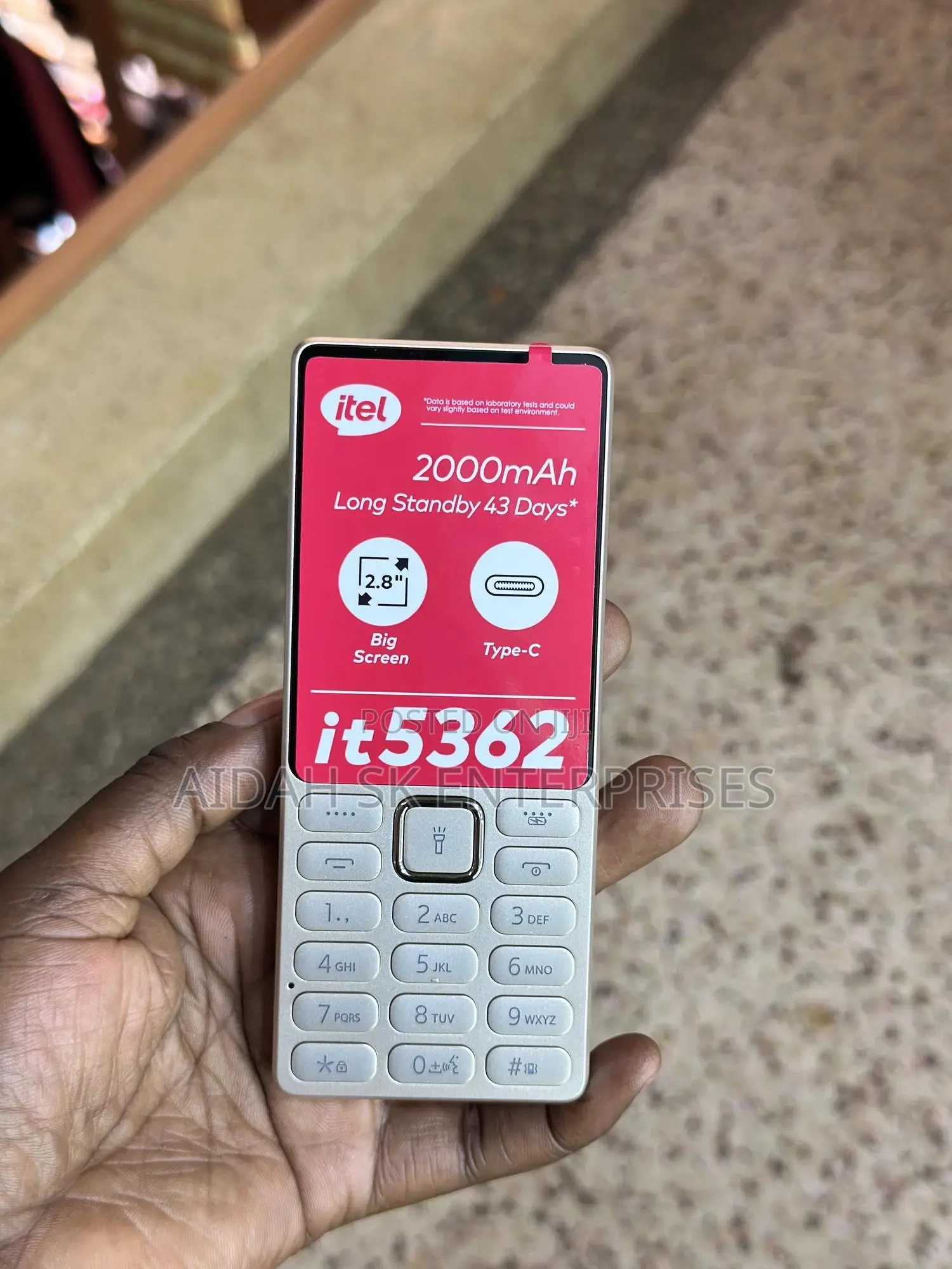 New Itel it5360 Gold