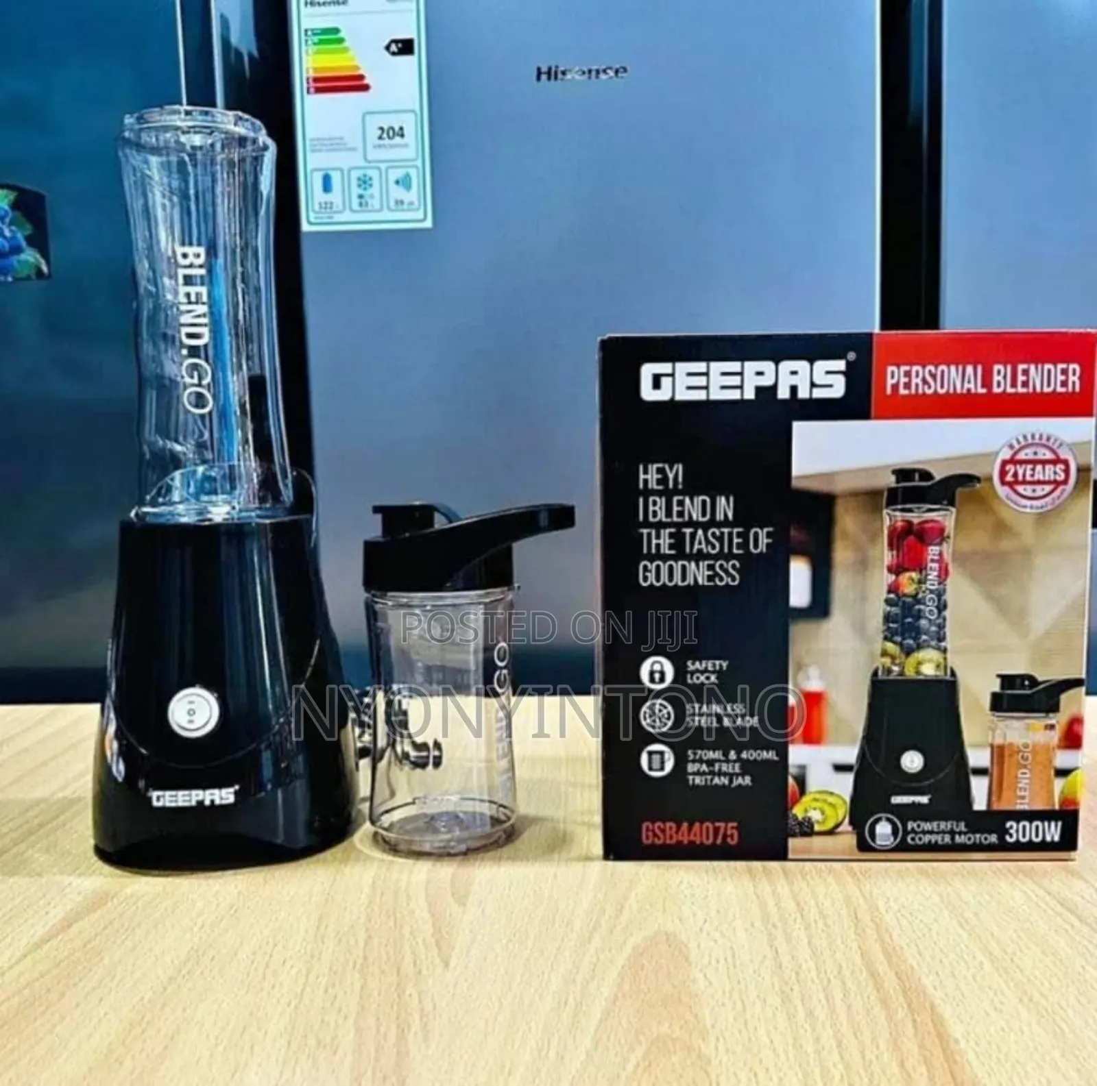 Geepas High Quality Personal Smoothie Blender.