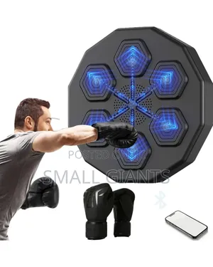 Wall Mounted Music Boxing Machine With Boxing Gloves