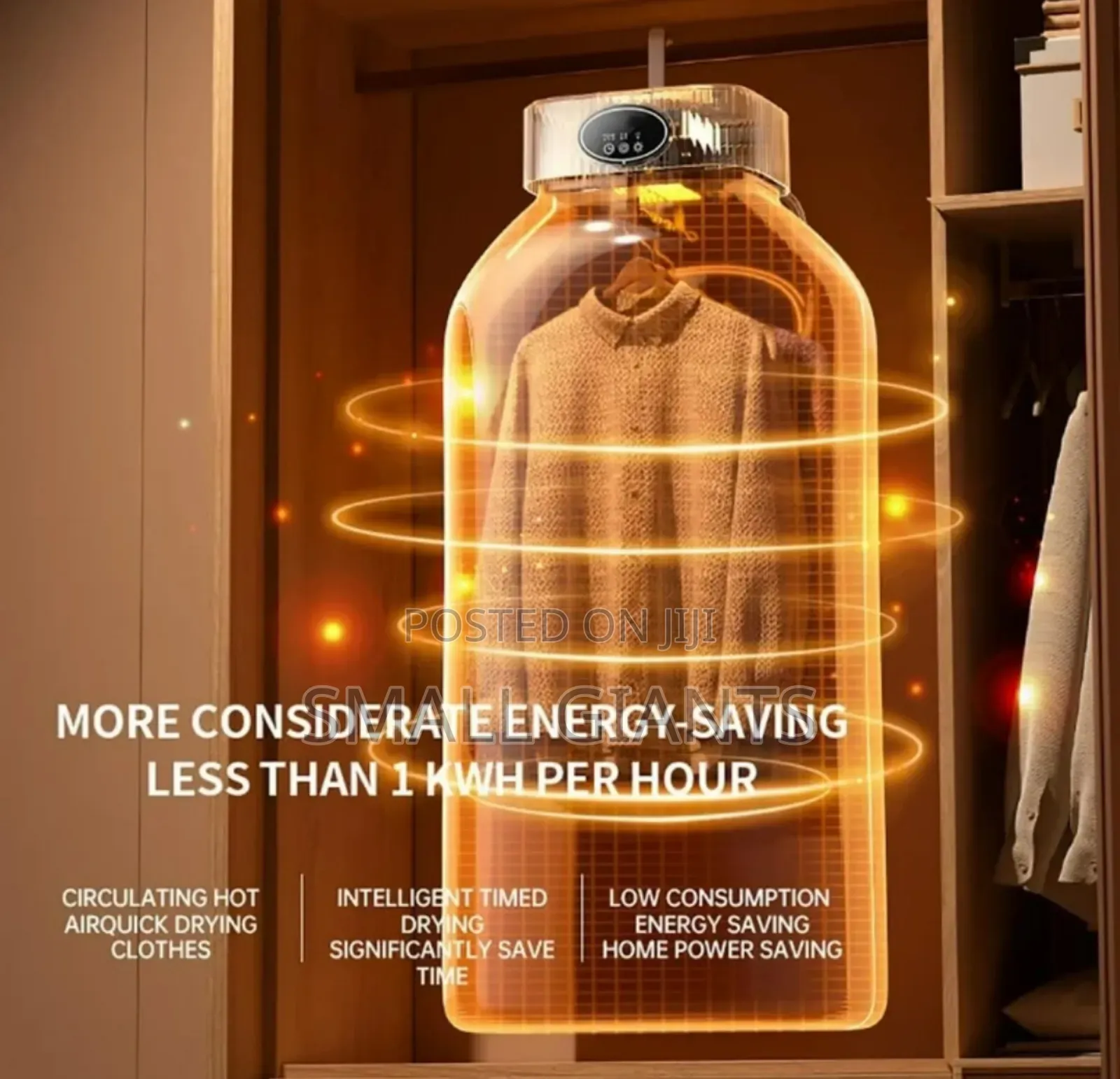 Smart Folded Electric Clothes Dryer