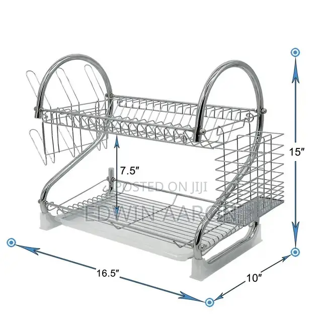 2 Layers Dish Rack