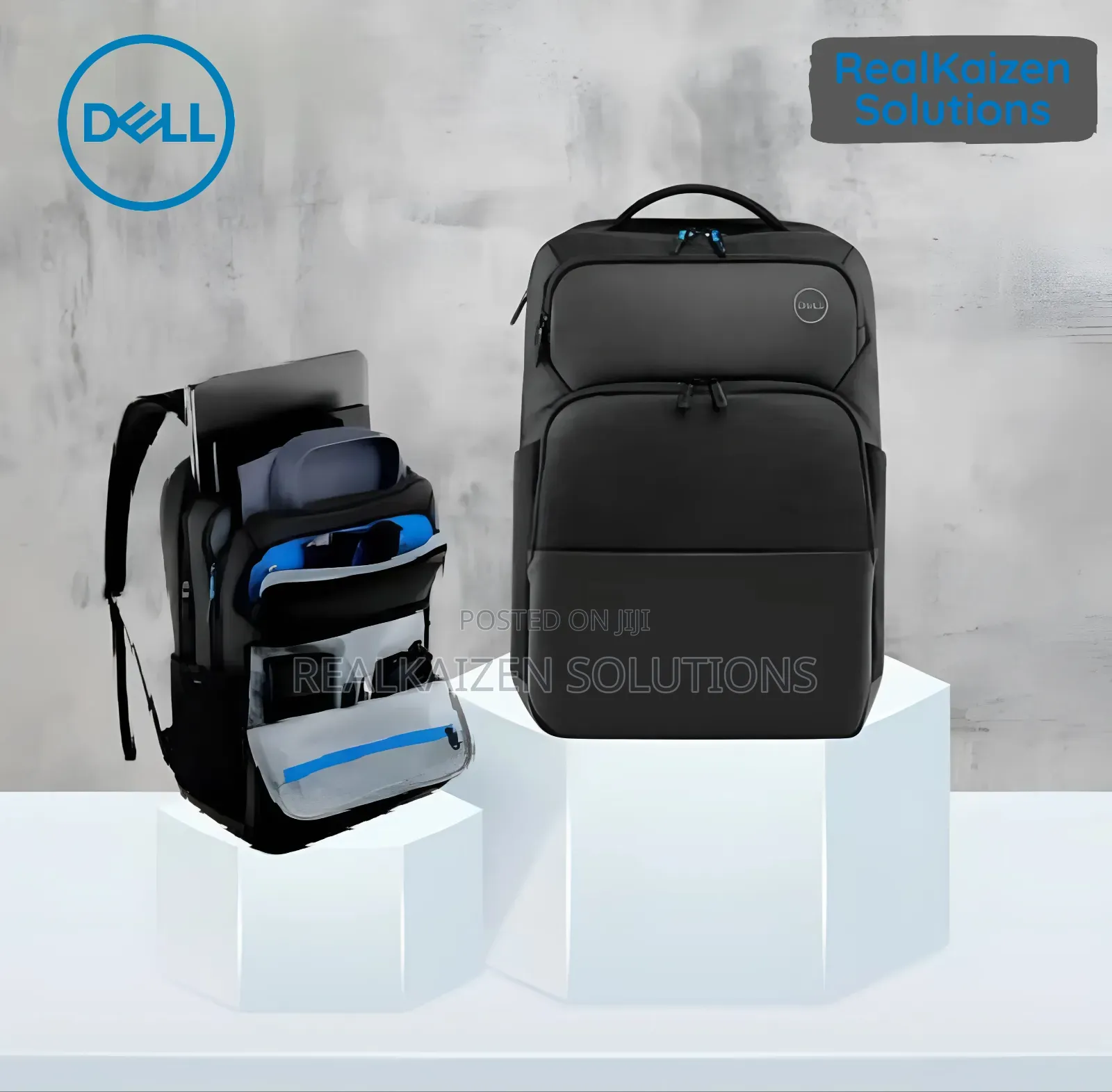 DELL 15 Genuine Pro Waterproof Laptop Luggage Backpack Bag