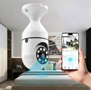 Smart Wifi Security Camera - Bulb Shape With 2 Way Audio
