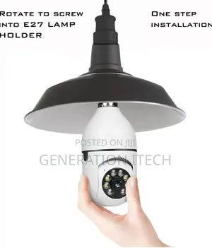 Smart Wifi Security Camera - Bulb Shape With 2 Way Audio