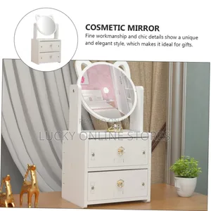 Multifunctional Makeup Mirror and Organizer