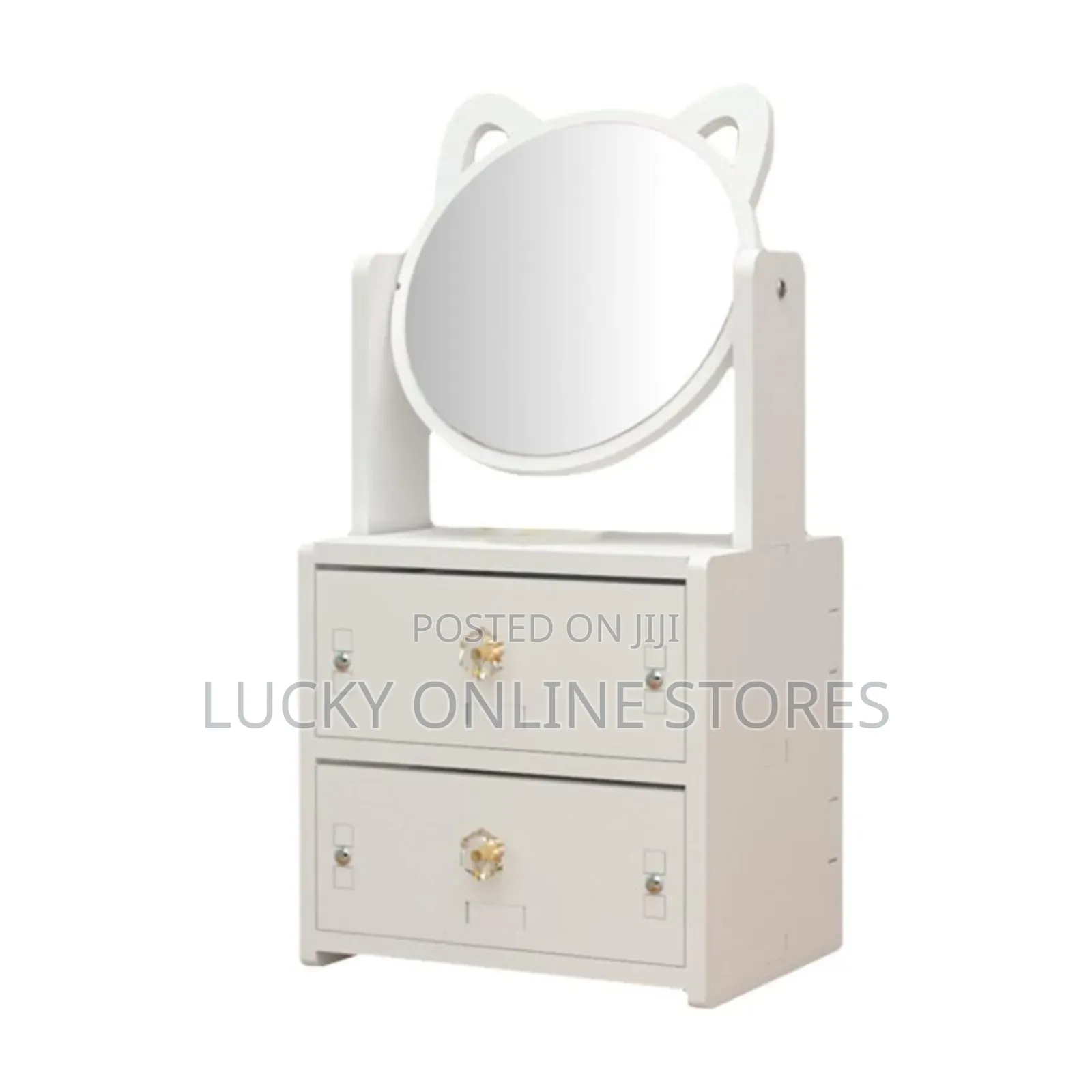 Multifunctional Makeup Mirror and Organizer