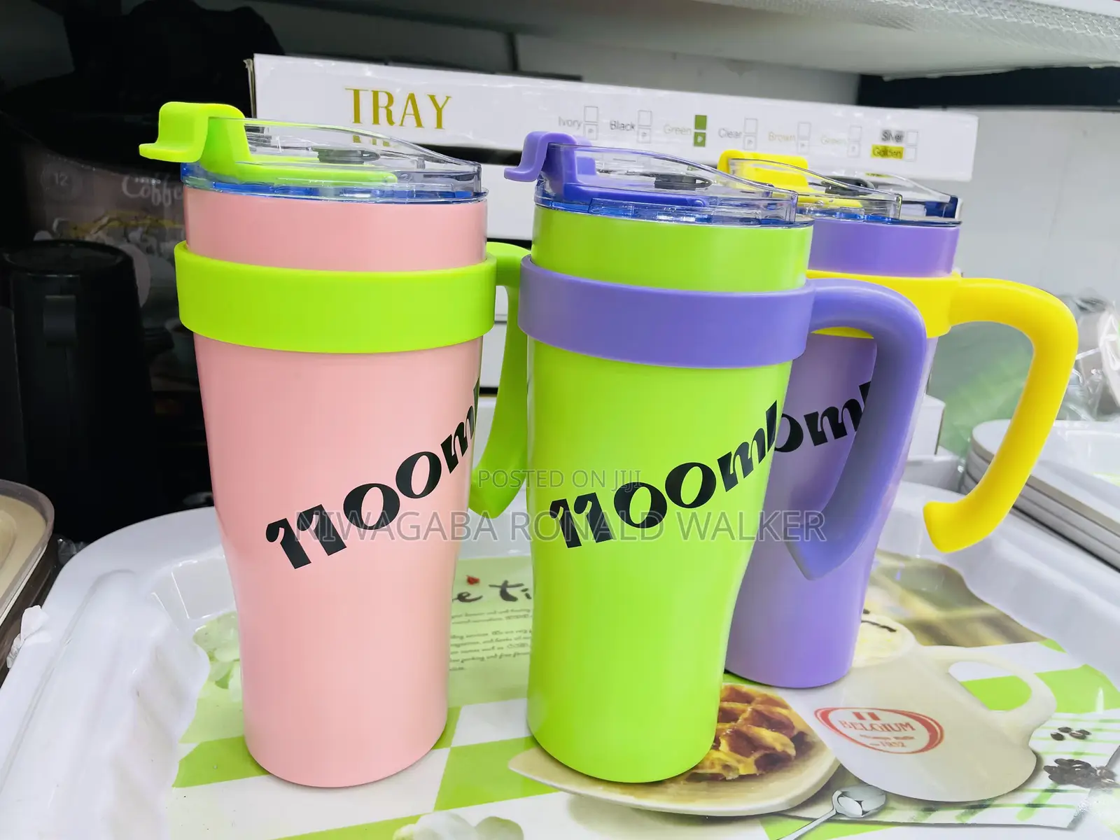 1100ML Stainless Mugs for Hot Cold