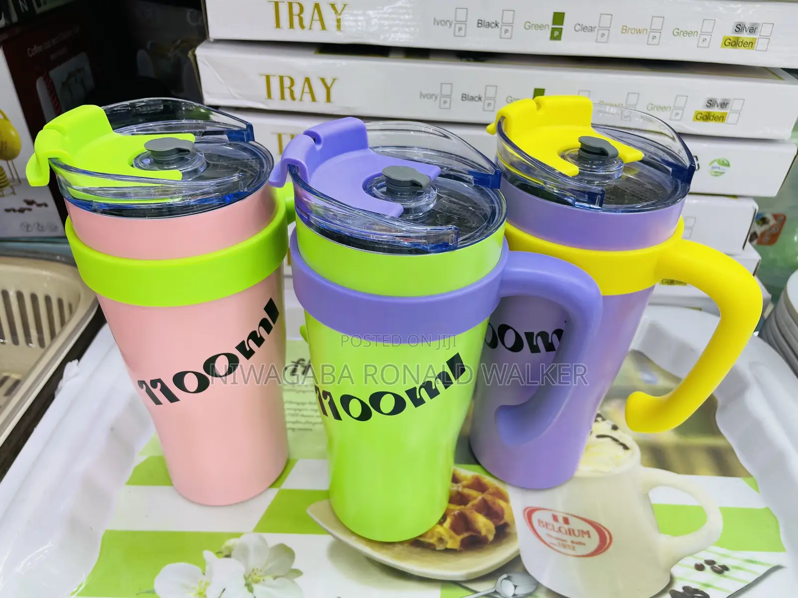 1100ML Stainless Mugs for Hot Cold