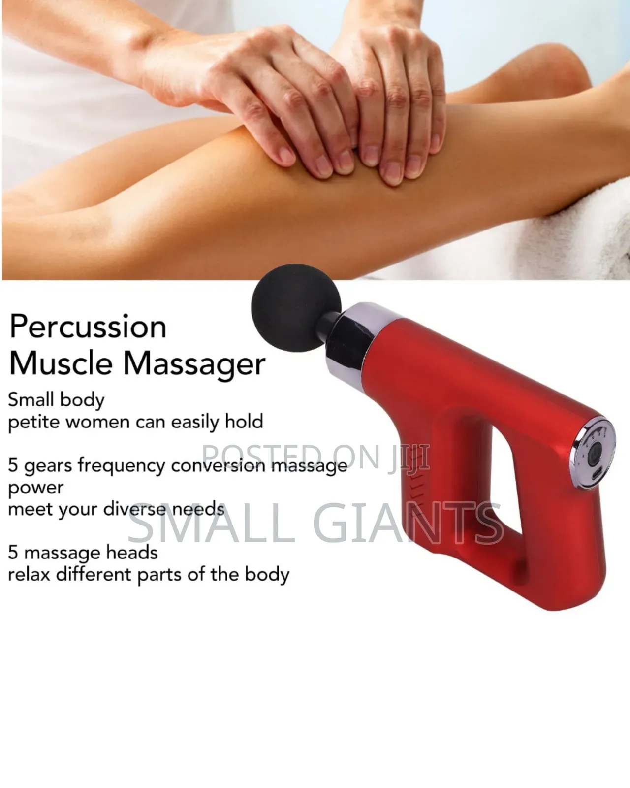 Small Handheld Muscle Therapy Massager Gun