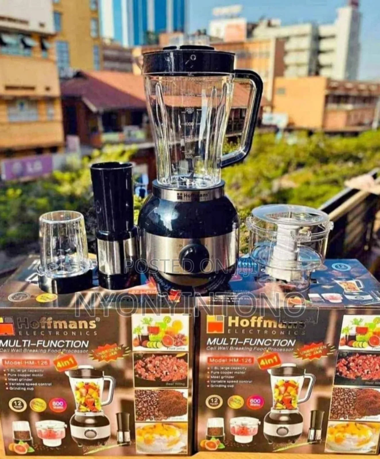 Hoffman's 4 in 1 Juice Blender.