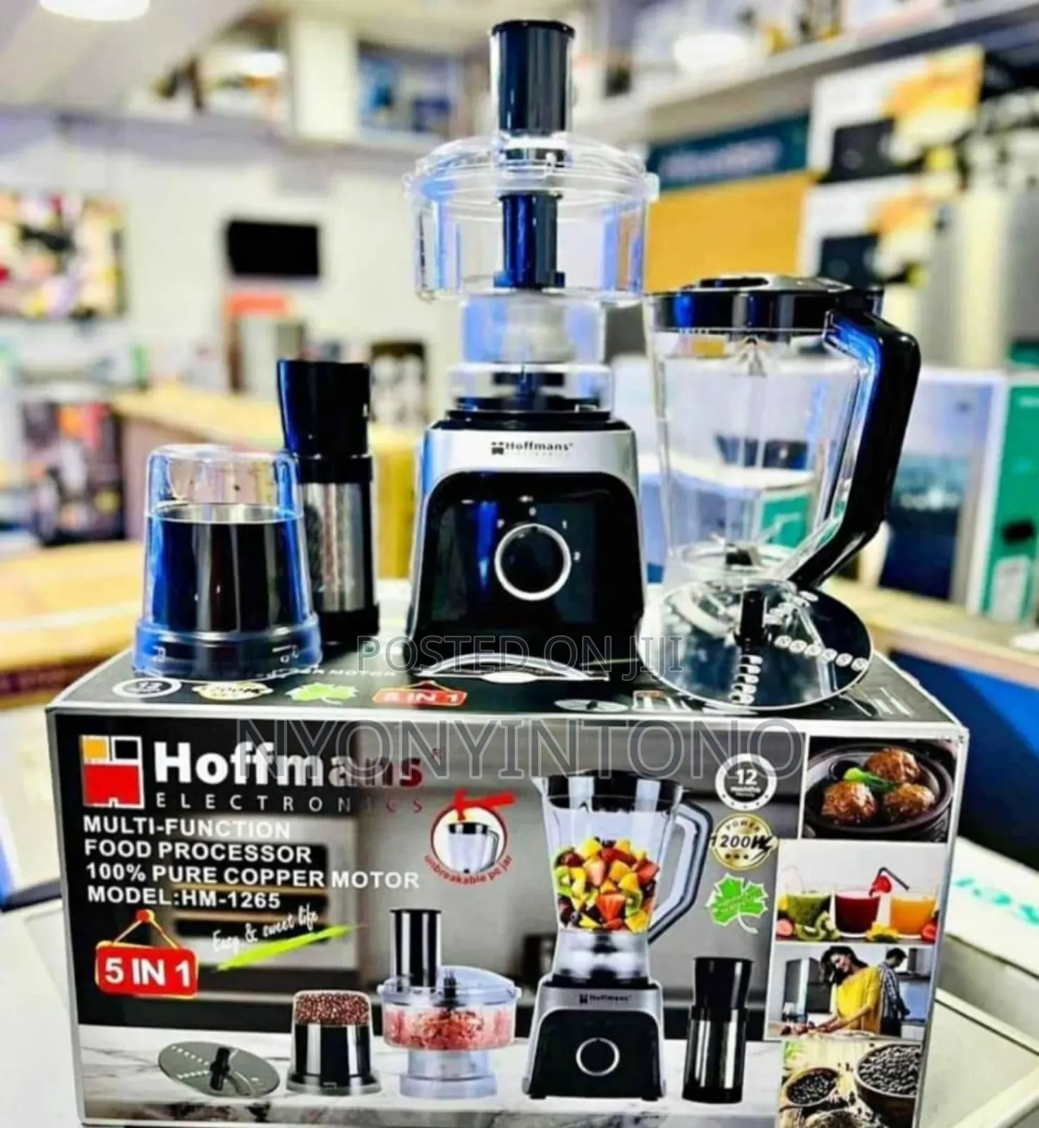 Hoffman's 5 in 1blendef With 1year Warranty.