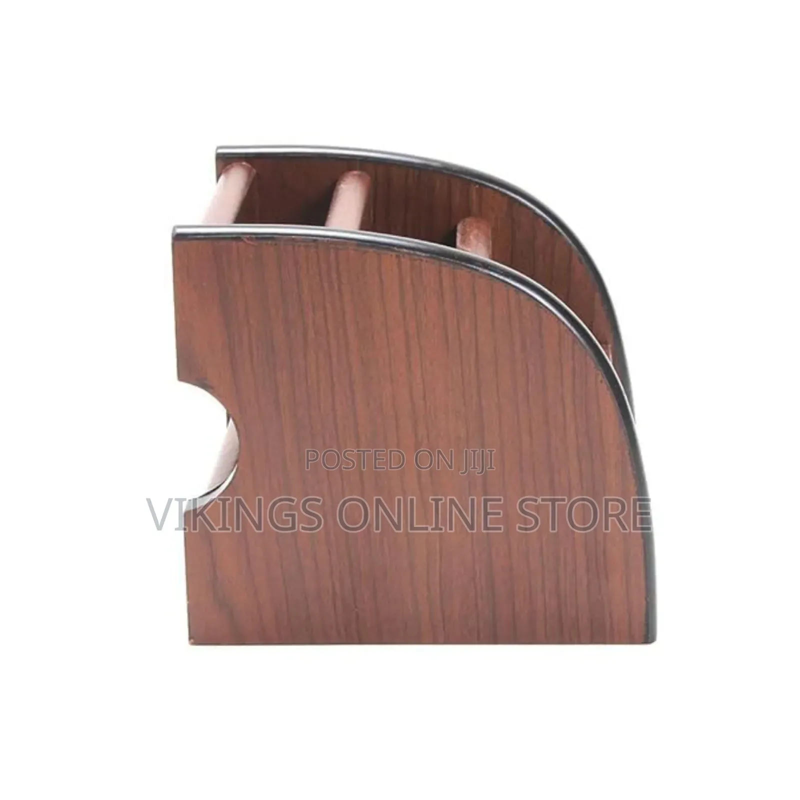 Multi Functional Wooden Desk Pen Organizer