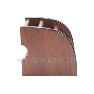 Multi Functional Wooden Desk Pen Organizer