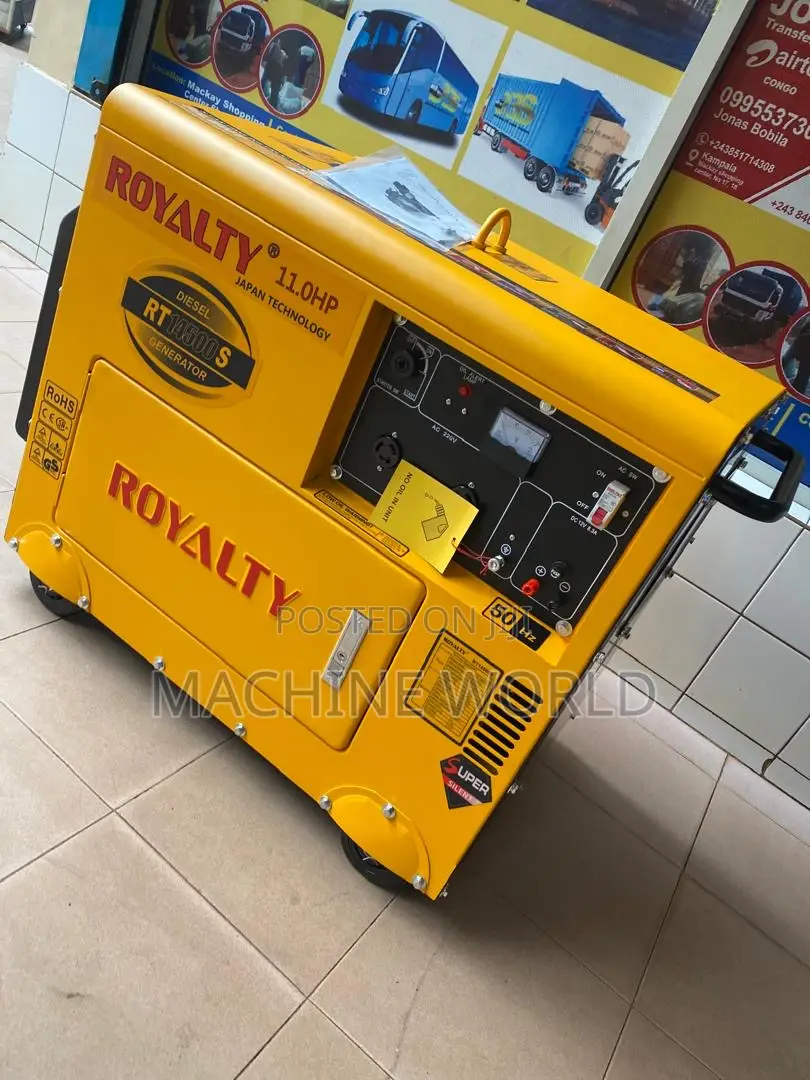 7.5kva Generator Diesel Royalty Japan