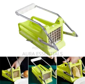Push Type Double Sided Blades Potato Slicer