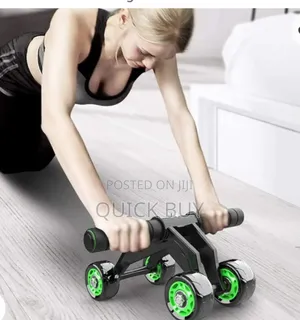 Upgraded Ab Roller 4 Wheel Abdominal Carver Ab Exerciser